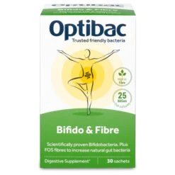 OptiBac Probiotics Bifidobacteria & Fibre 30 Sachets
