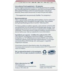 Optibac For Pregnancy 30 Caps 8 Optibac For Pregnancy 30 Caps -Optimal Home Furnishings 210630 Pregnancy30s BackPanelPackShot EU