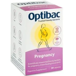 Optibac For Pregnancy 30 Caps 11 Optibac For Pregnancy 30 Caps -Optimal Home Furnishings 210630 Pregnancy30s ThreeQuarterPackShot EU
