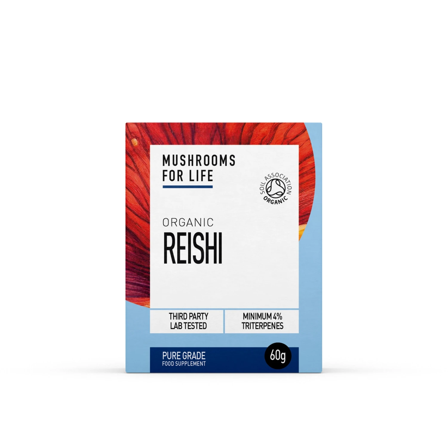 Mushrooms For Life Organic Reishi Pure Grade Extract Powder 3 Mushrooms For Life Organic Reishi Pure Grade Extract Powder