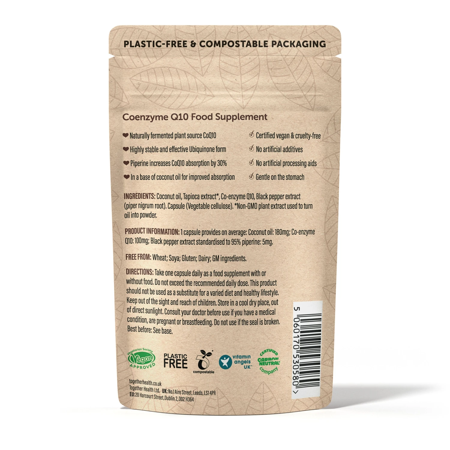 Together Health Bio-CoQ10 Food Supplement 30 Caps 4 Together Health Bio-CoQ10 Food Supplement 30 Caps - Image 2