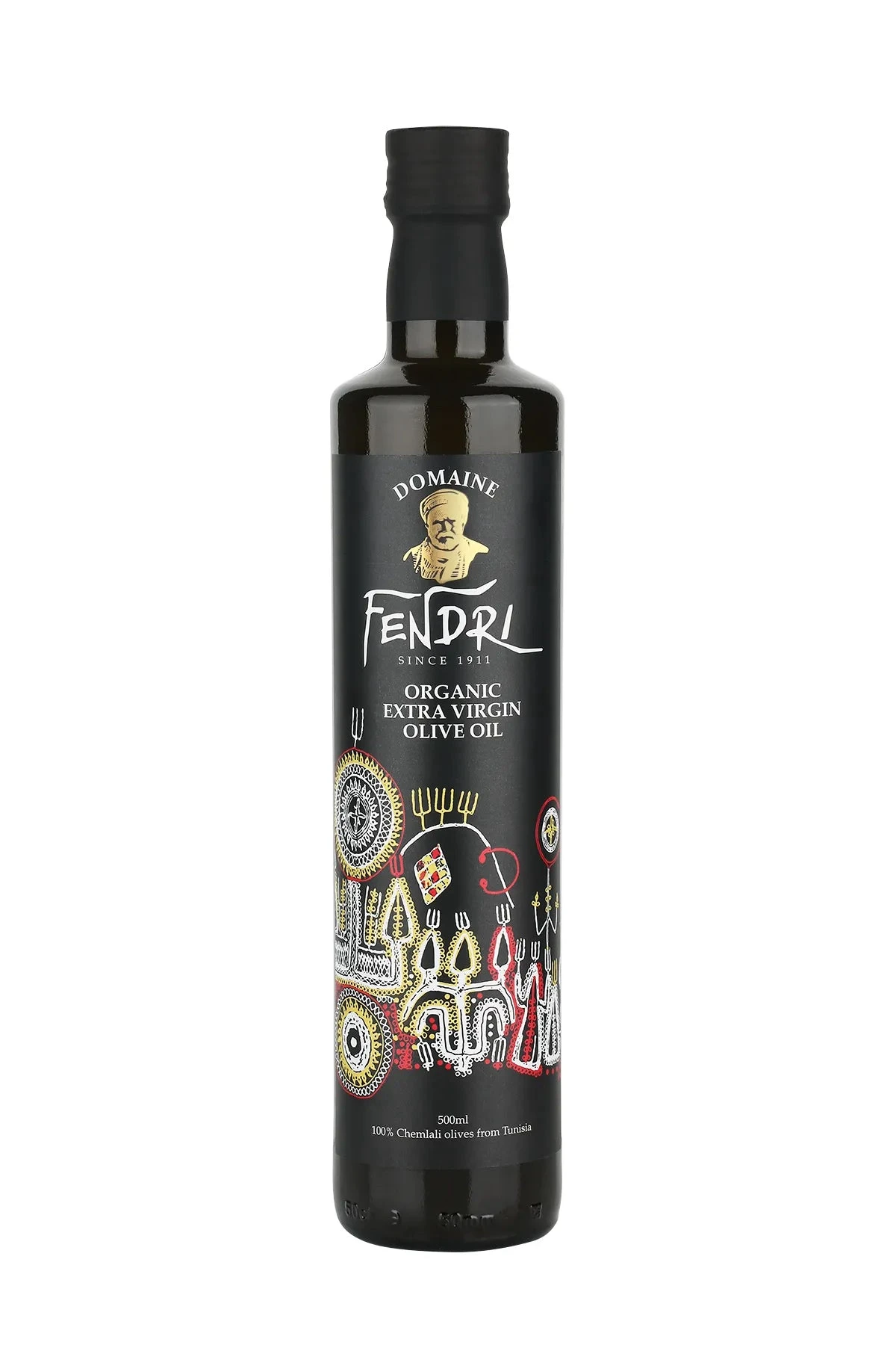 Domaine Fendri Chemlali Extra Virgin Olive Oil 500ml 3 Domaine Fendri Chemlali Extra Virgin Olive Oil 500ml