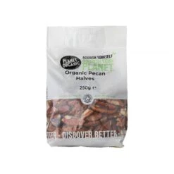 Planet Organic Pecan Halves 250g