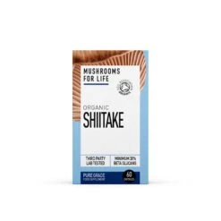 Mushrooms For Life Organic Shiitake 60 Capsules