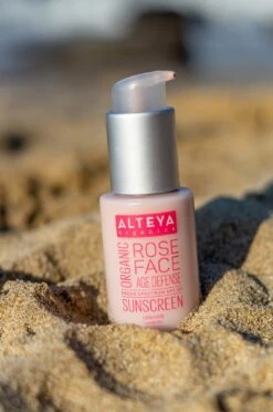 Alteya Organics Sunscreen Rose Face Cream (SPF 30) 50ml -Optimal Home Furnishings 41152 3new