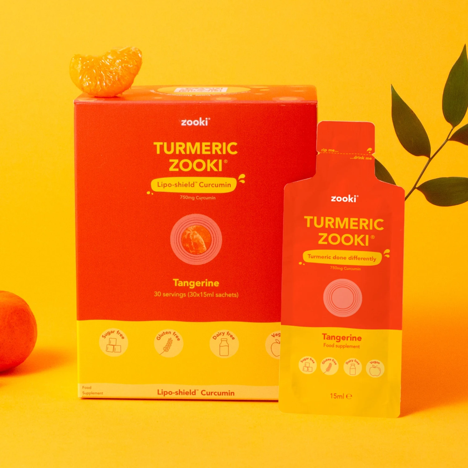 Zooki Turmeric 14x15ml Sachets 4 Zooki Turmeric 14x15ml Sachets - Image 2