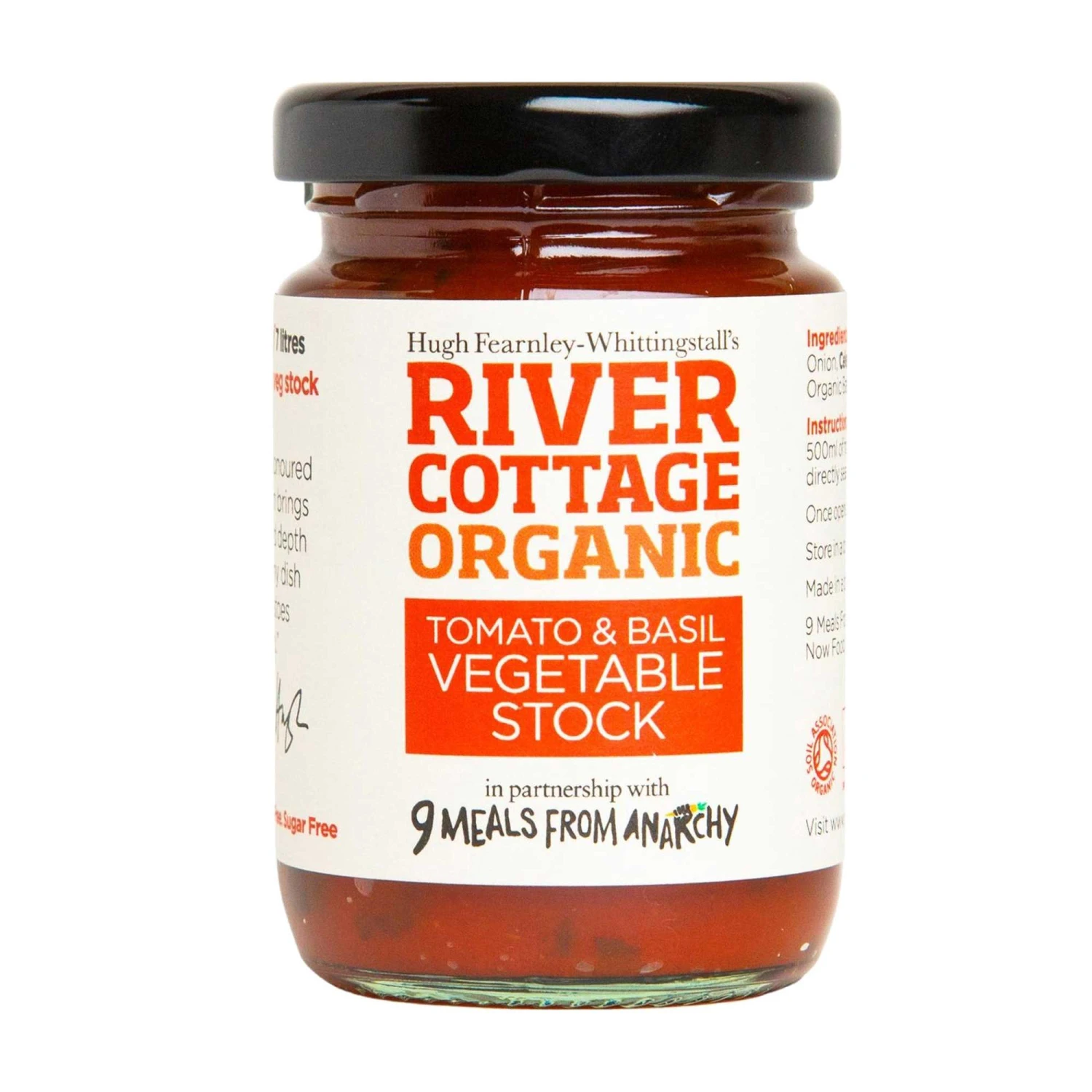 River Cottage Tomato & Basil Vegetable Stock 105g 3 River Cottage Tomato & Basil Vegetable Stock 105g