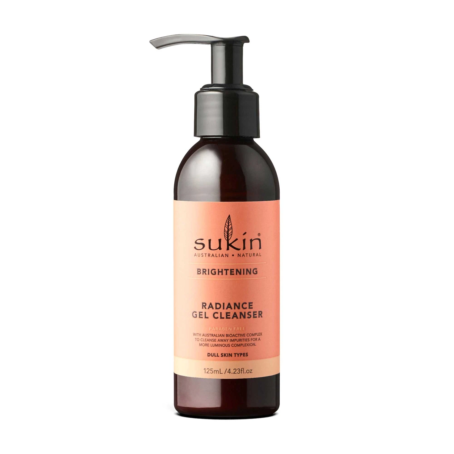 Sukin Brightening Radiance Gel Cleanser 125ml 3 Sukin Brightening Radiance Gel Cleanser 125ml