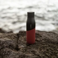LARQ Movement UV Purifying Water Bottle - Black/Clay 710ml -Optimal Home Furnishings 42361 3