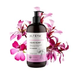 Alteya Organic Liquid Soap Geranium Rose 500ml -Optimal Home Furnishings 42387 4
