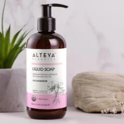 Alteya Organic Liquid Soap Geranium Rose 500ml -Optimal Home Furnishings 42387 5new