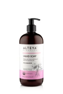 Alteya Organic Liquid Soap Geranium Rose 500ml