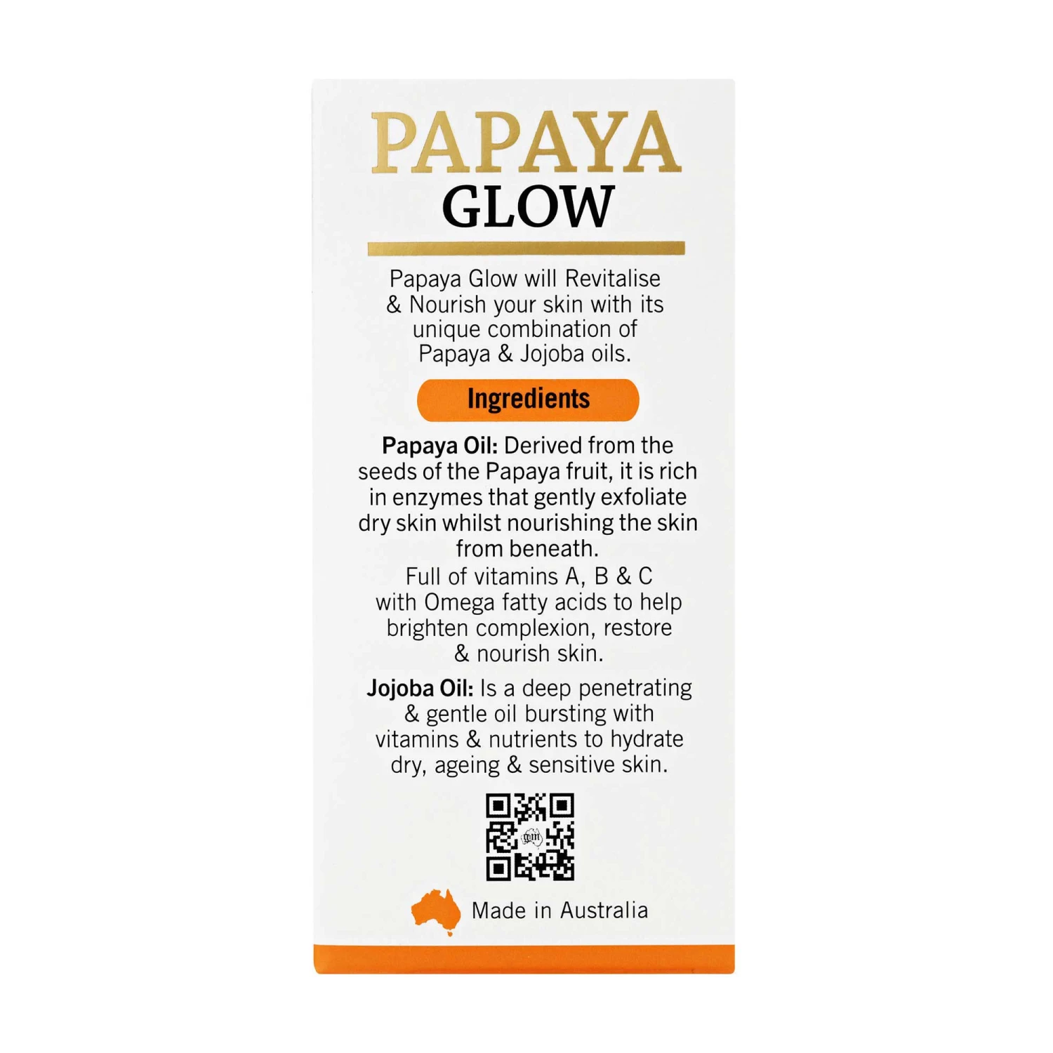P'ure Papayacare Papaya Glow Rejuvenating Face Oil 20ml 4 P'ure Papayacare Papaya Glow Rejuvenating Face Oil 20ml - Image 2