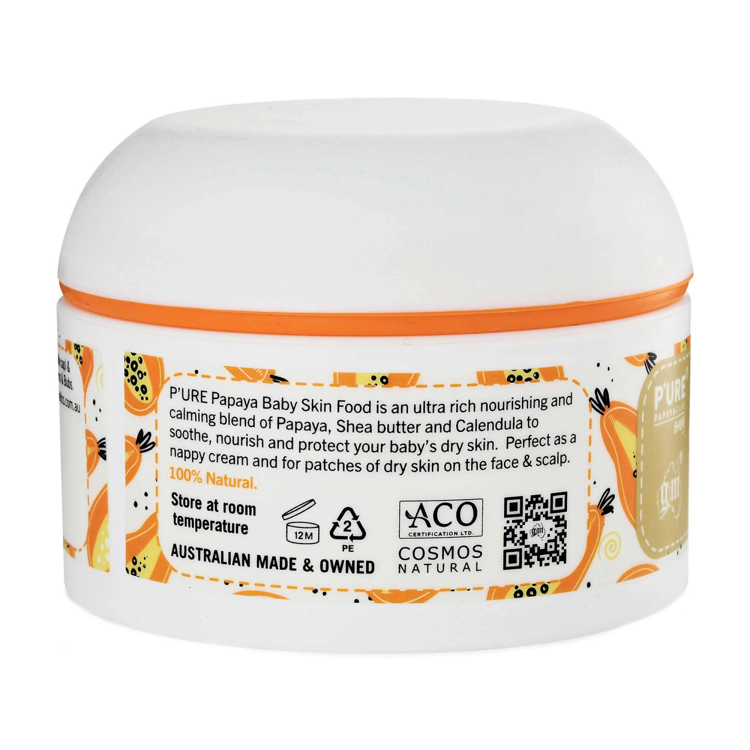 P'ure Papayacare Baby Skin Food 100g 8 P'ure Papayacare Baby Skin Food 100g - Image 6