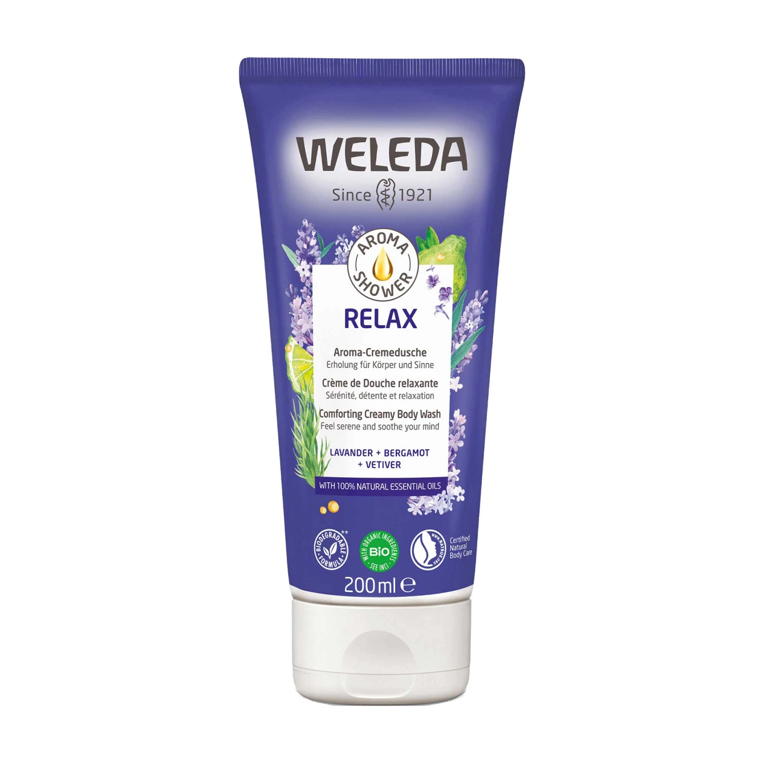 Weleda Relax Nourishing Shower Cream 200ml 3 Weleda Relax Nourishing Shower Cream 200ml