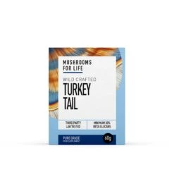 Mushrooms For Life Wild Crafted Turkey Tail Powder 60g