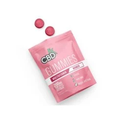 CBDfx Women's Multivitamin Gummies 8ct Pouch - 200mg CBD 8ct -Optimal Home Furnishings 43062 2