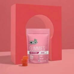 CBDfx Women's Multivitamin Gummies 8ct Pouch - 200mg CBD 8ct -Optimal Home Furnishings 43062 3
