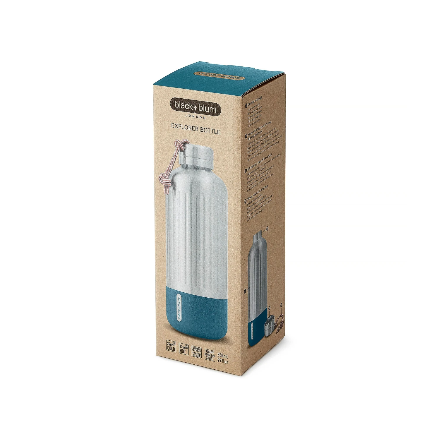 Black+Blum Explorer Insulater Water Bottle Large - Ocean 850ml 3 Black+Blum Explorer Insulater Water Bottle Large - Ocean 850ml