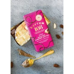 Rhythm 108 Roasted Almond Butter Bar With M'lk Chocolate 100g -Optimal Home Furnishings 43240 2