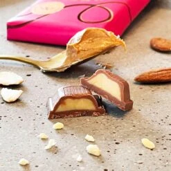 Rhythm 108 Roasted Almond Butter Bar With M'lk Chocolate 100g -Optimal Home Furnishings 43240 3