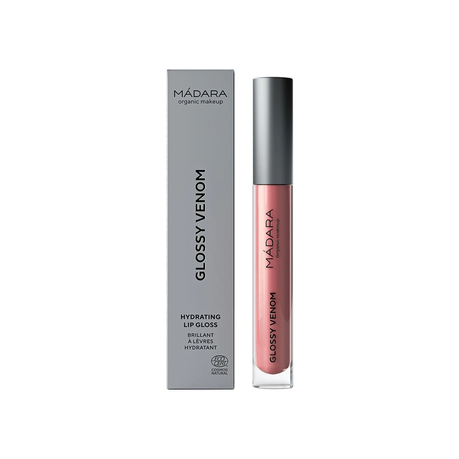 Madara GLOSSY VENOM Lip Gloss #73 MAGNETIC NUDE 4ml 4 Madara GLOSSY VENOM Lip Gloss #73 MAGNETIC NUDE 4ml - Image 2