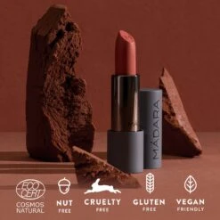 Madara VELVET WEAR Matte Cream Lipstick, #33 MAGMA 3.8g -Optimal Home Furnishings 43456 3