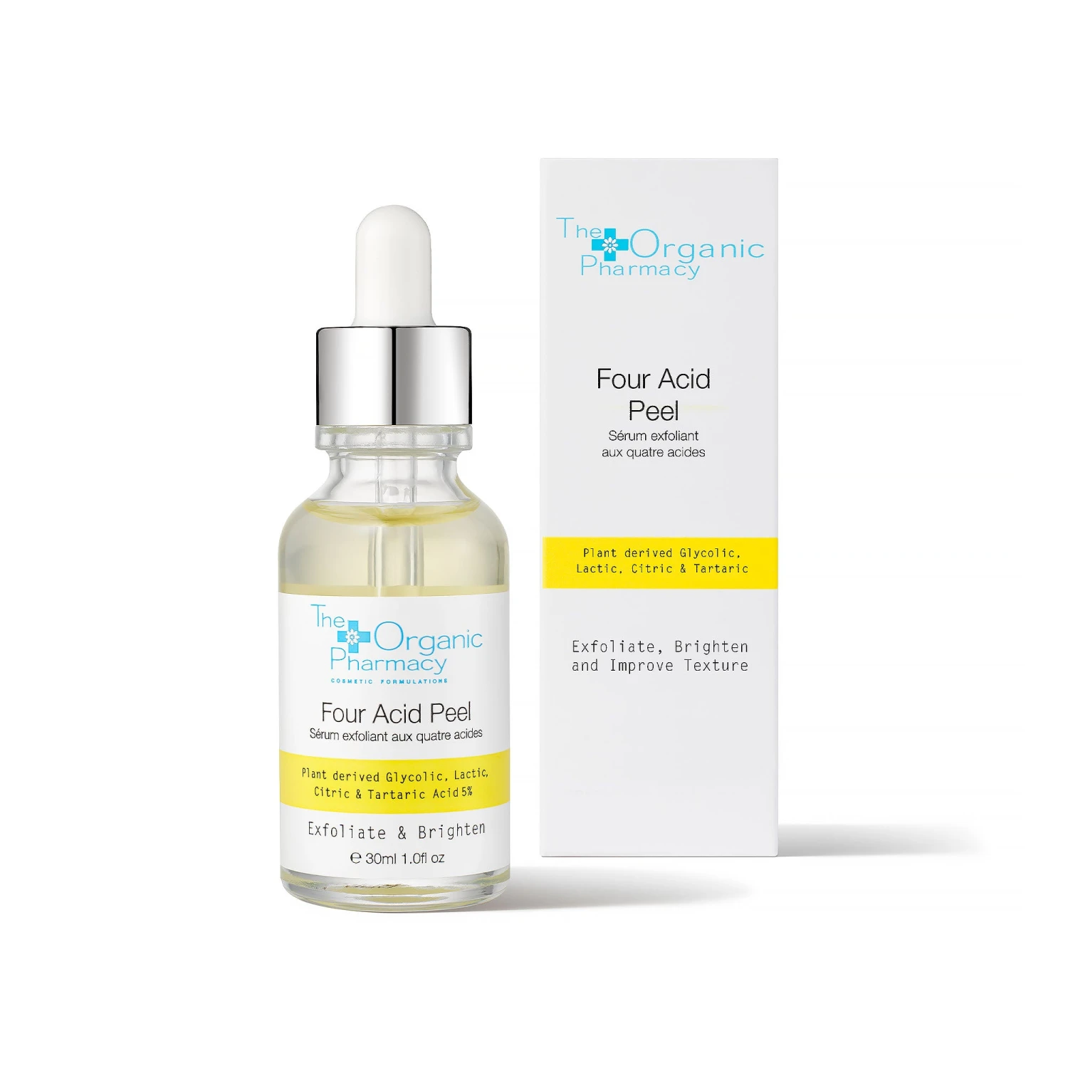 The Organic Pharmacy Four Acid Peel Serum 30ml 4 The Organic Pharmacy Four Acid Peel Serum 30ml - Image 2