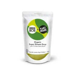 Planet Organic X Borough Broth Super Greens Soup With Chicken Bone Broth