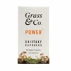 Grass & Co. POWER Shiitake Mushrooms With Holy Basil + Iron 60 Caps -Optimal Home Furnishings 43921new