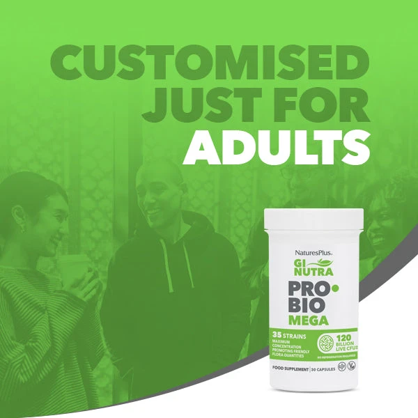 NaturesPlus Gi Nutra Pro-Bio Mega 30 Caps 6 NaturesPlus Gi Nutra Pro-Bio Mega 30 Caps - Image 4