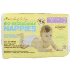 Beaming Baby Nappy - Midi 38 Units