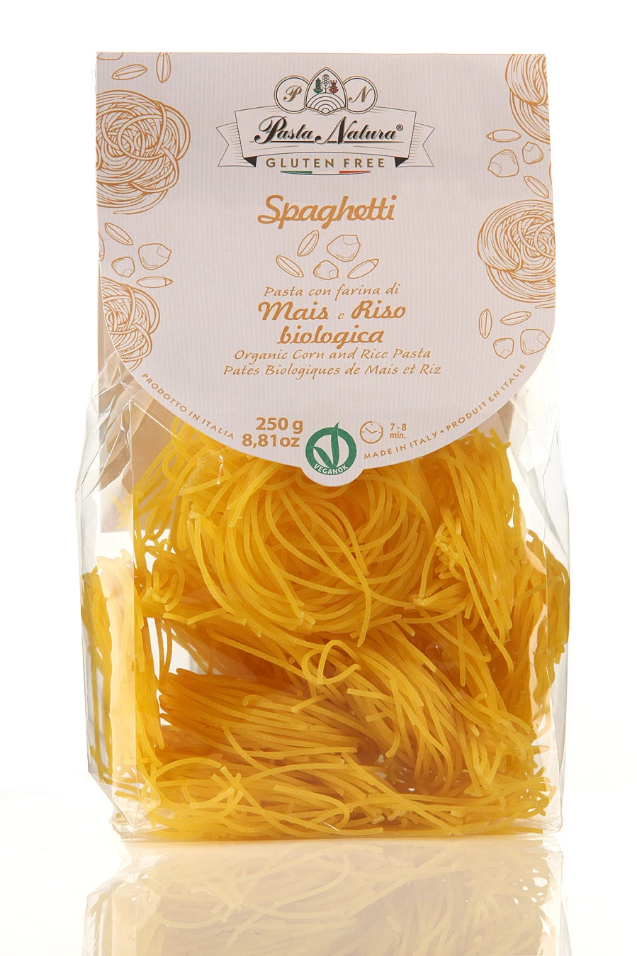 Pasta Natura Organic Gluten Free Rice And Corn Spaghetti 250g 3 Pasta Natura Organic Gluten Free Rice And Corn Spaghetti 250g