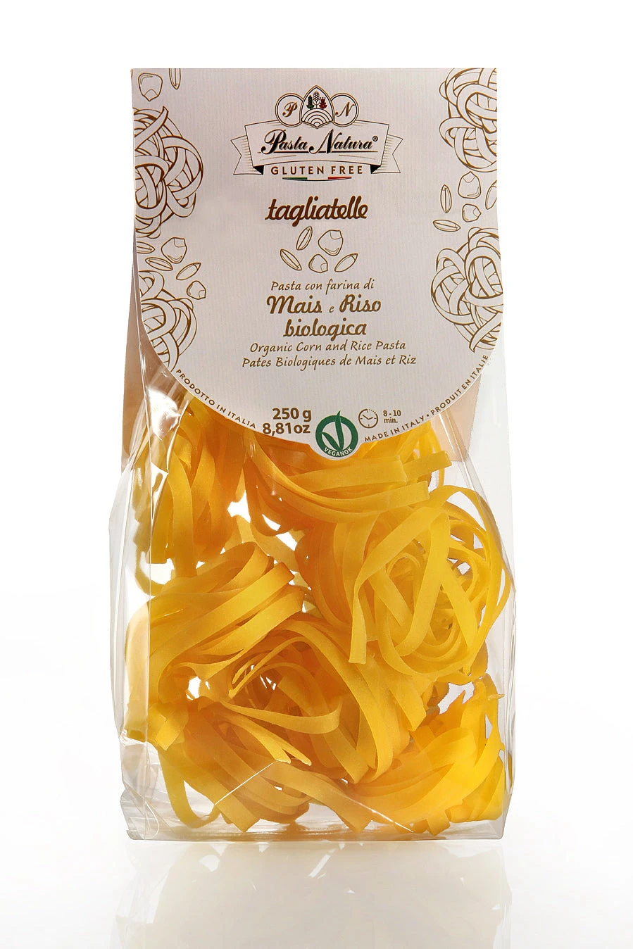 Pasta Natura Organic Gluten Free Rice And Corn Tagliatelle 250g 3 Pasta Natura Organic Gluten Free Rice And Corn Tagliatelle 250g