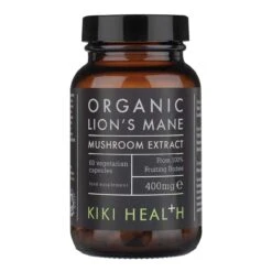 KIKI Health Organic Lion's Mane Mushroom Extract 60 Caps