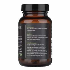KIKI Health Organic Reishi Mushroom Extract 60 Caps 7 KIKI Health Organic Reishi Mushroom Extract 60 Caps -Optimal Home Furnishings 44476 3