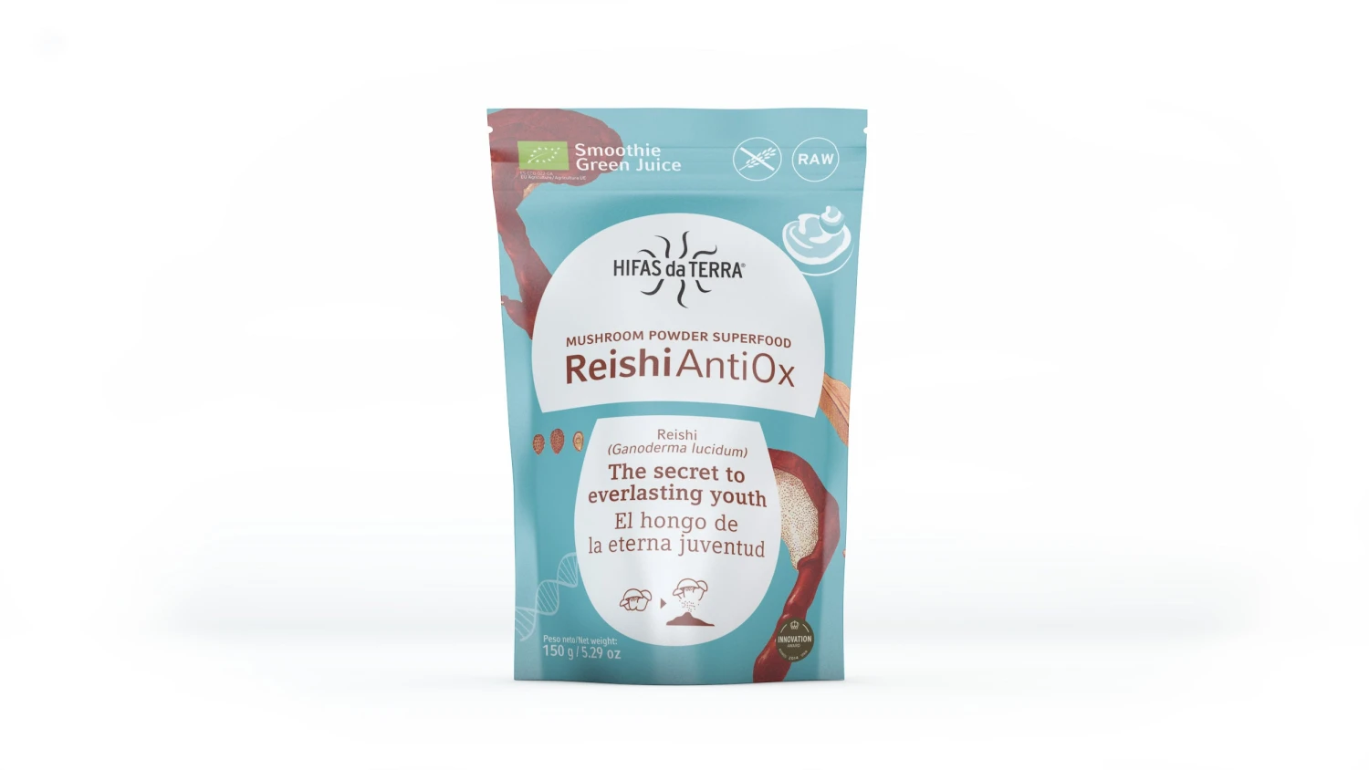 Hifas Da Terra Reishi AntiOx Superfood 100g 3 Hifas Da Terra Reishi AntiOx Superfood 100g