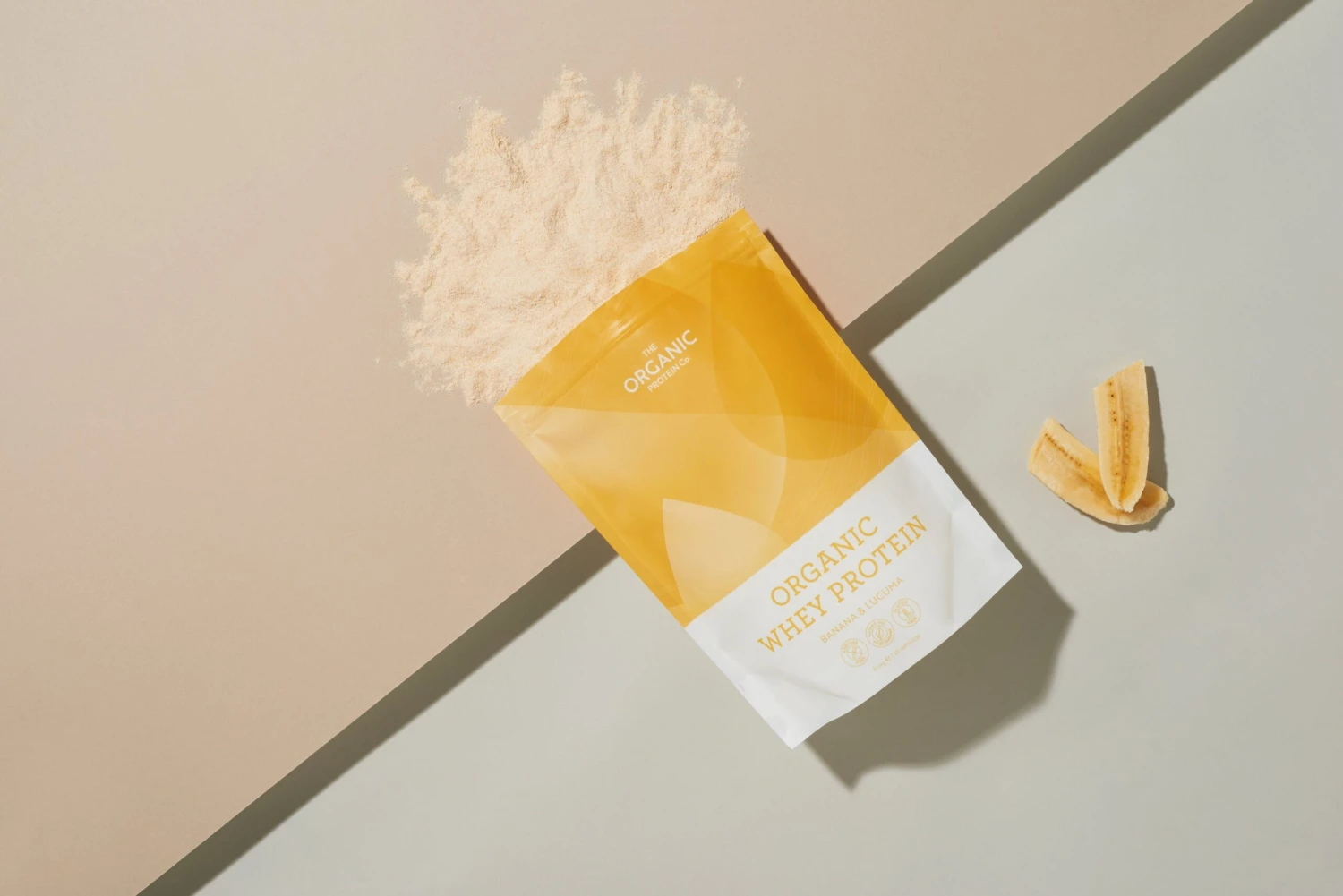 The Organic Protein Co. Banana & Lucuma Organic Whey Protein Powder 600g 6 The Organic Protein Co. Banana & Lucuma Organic Whey Protein Powder 600g - Image 4