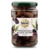 Biona Peranzana Black Olives In Brine Organic 280g