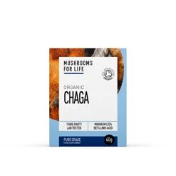 Mushrooms For Life Organic Chaga Pure Grade Extract Powder 60g