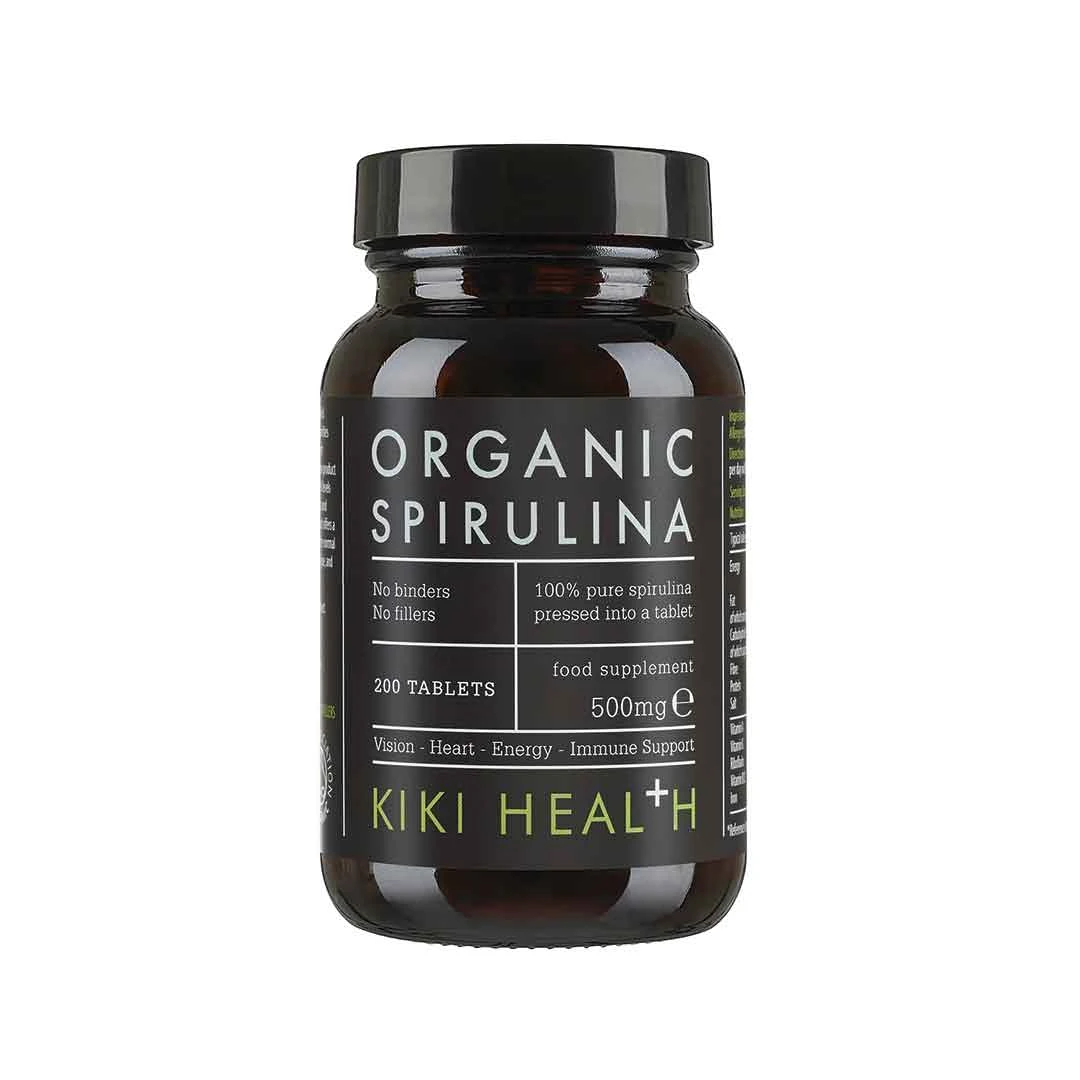 KIKI Health Organic Spirulina 200 Tabs 3 KIKI Health Organic Spirulina 200 Tabs