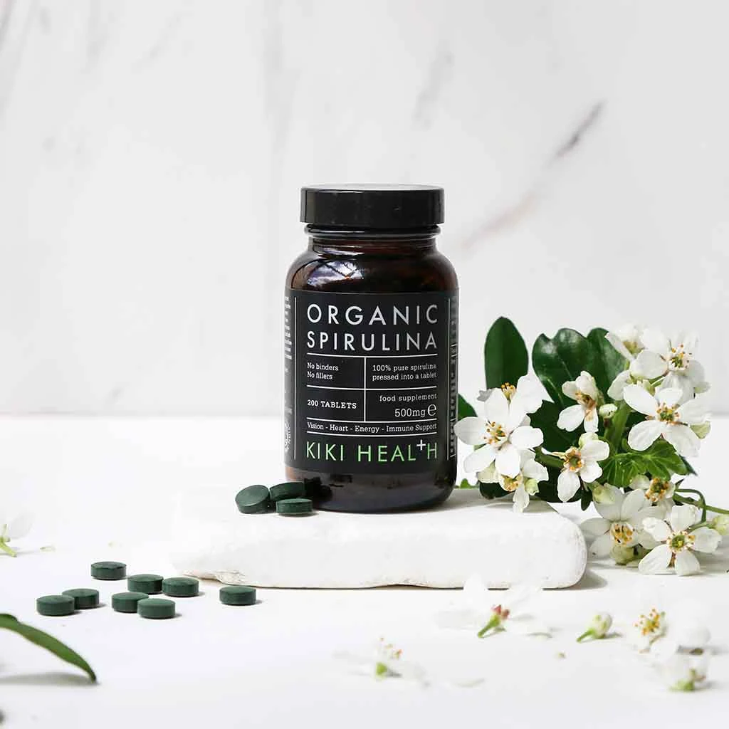 KIKI Health Organic Spirulina 200 Tabs 6 KIKI Health Organic Spirulina 200 Tabs - Image 4