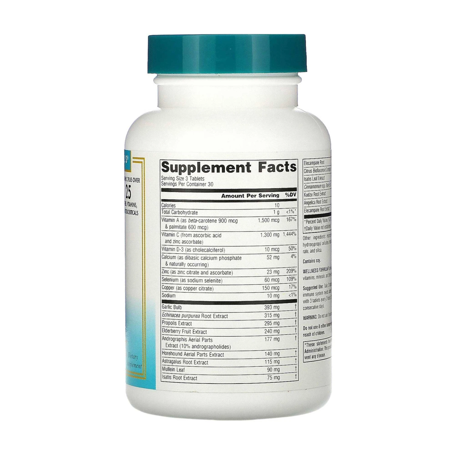 Source Naturals Wellness Formula 90 Tabs 5 Source Naturals Wellness Formula 90 Tabs - Image 3