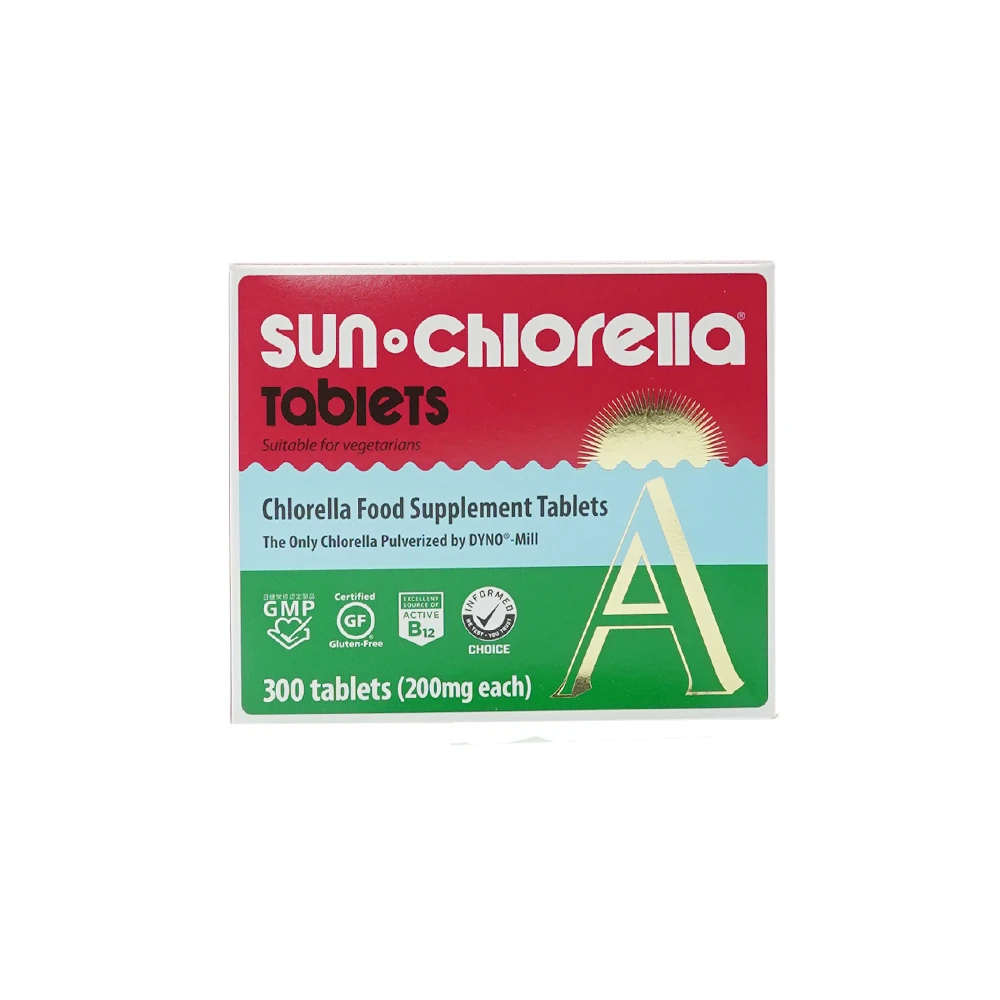 Sun Chlorella 300 Tabs 3 Sun Chlorella 300 Tabs