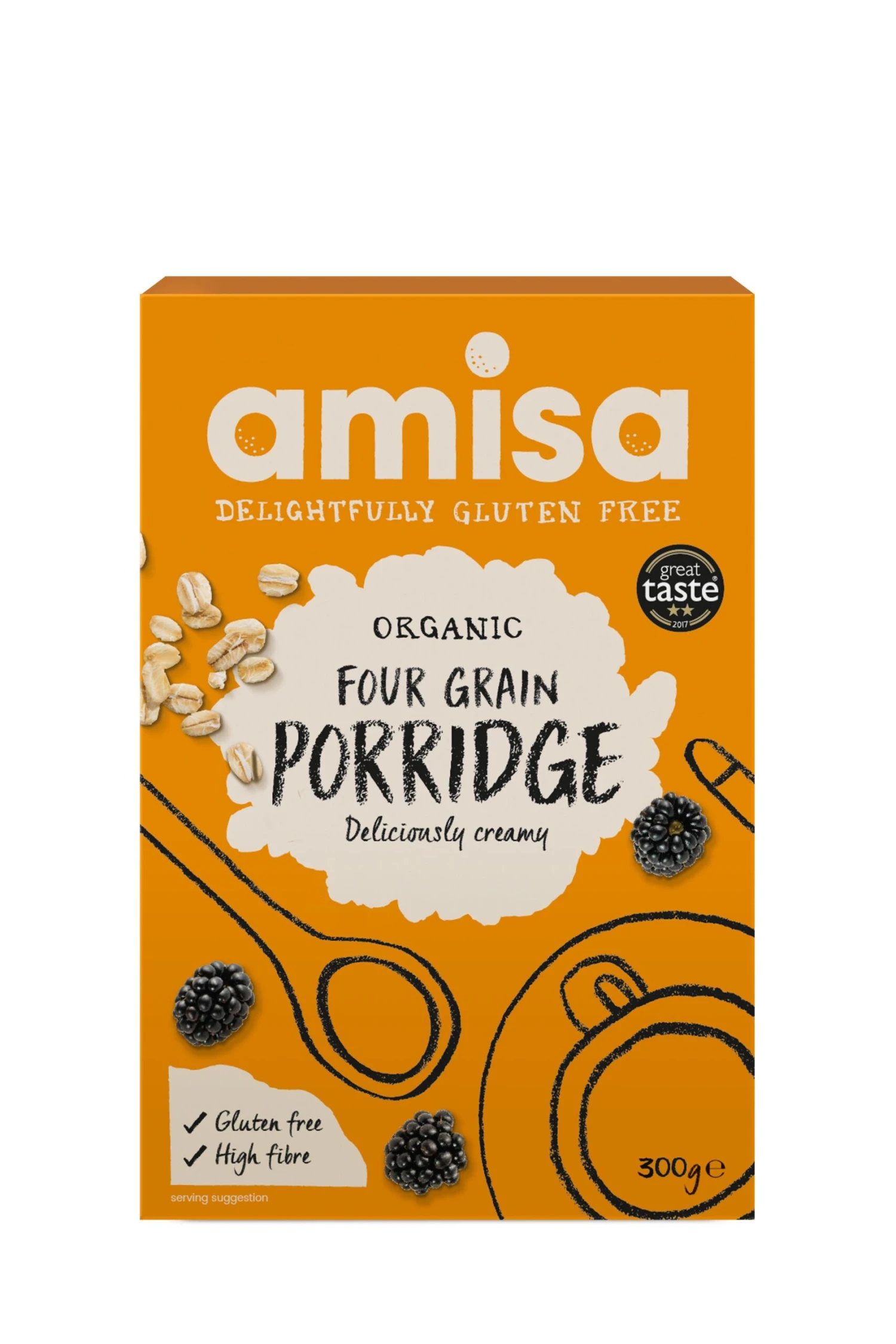 Amisa Four Grain Porridge 300g 3 Amisa Four Grain Porridge 300g