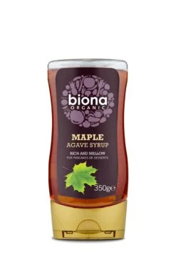 Biona Agave Syrup With 20% Pure Maple Syrup 350g