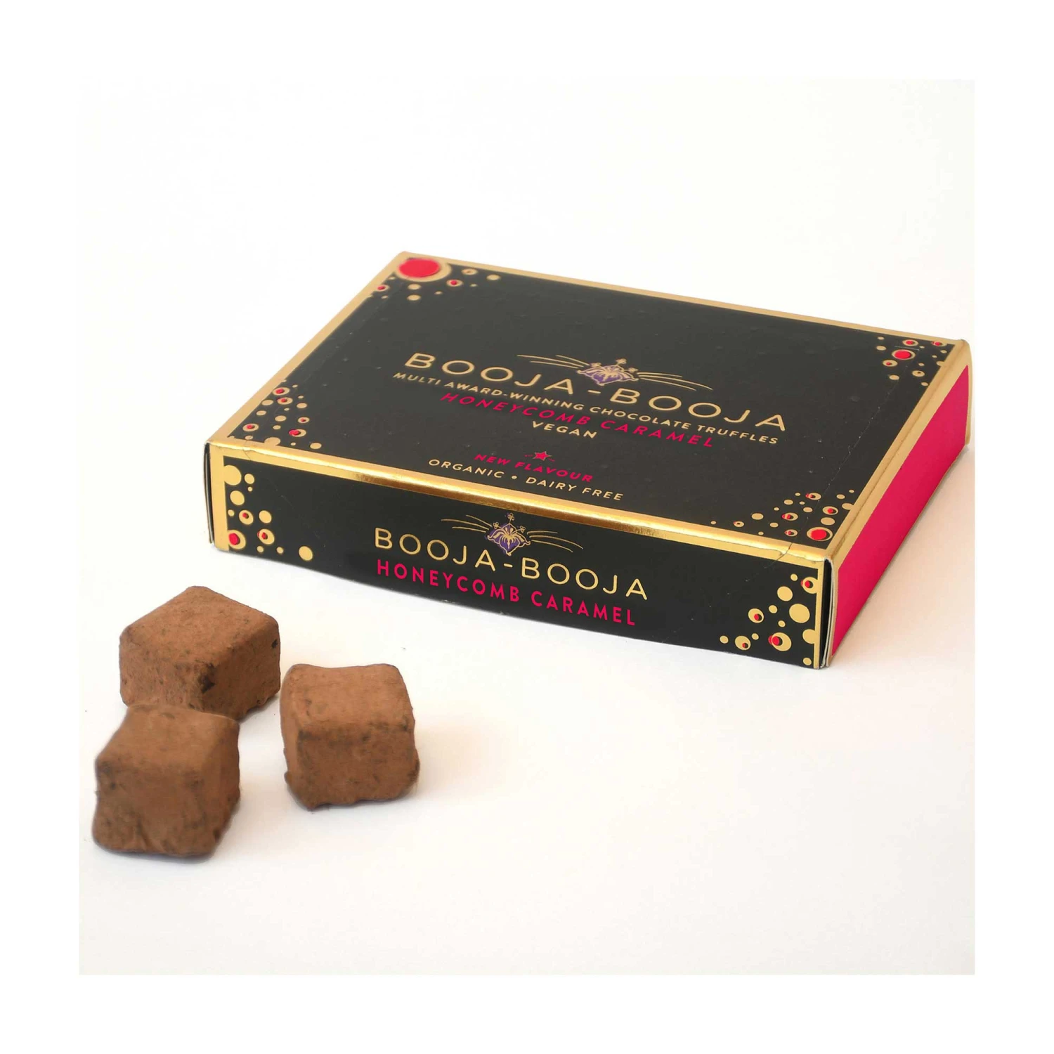 Booja Booja Honeycomb Caramel Truffles 92g 4 Booja Booja Honeycomb Caramel Truffles 92g - Image 2