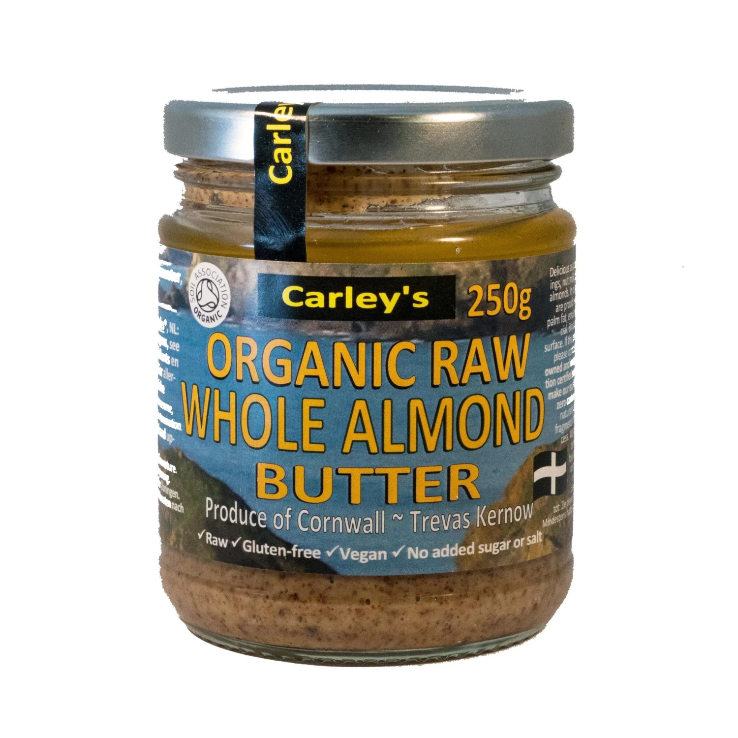 Carley's Raw Almond Butter 250g 3 Carley's Raw Almond Butter 250g