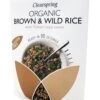 Clearspring 90sec Brown & Wild Rice - With Tamari Soya Sauce 250g