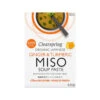 Clearspring Japanese Ginger & Turmeric Instant Miso Soup Paste With Sea Vegetables 4x15g